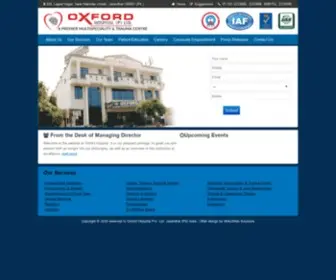 Oxfordhospital.co.in(Oxford Hospital Pvt) Screenshot