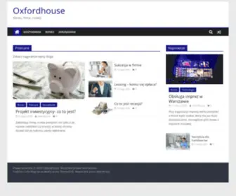 Oxfordhouse.com.pl(Angielski wrocław) Screenshot