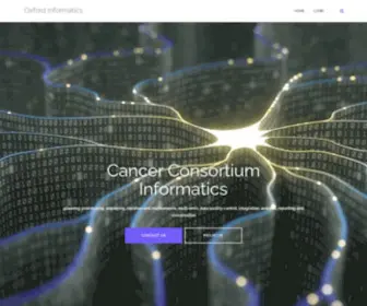 Oxfordinformatics.org(Cancer Consortium Informatics) Screenshot