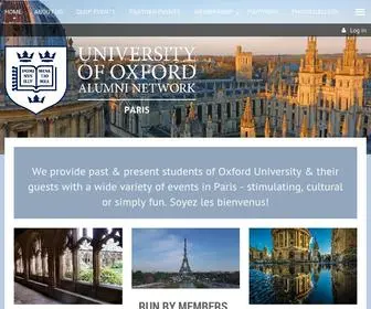 Oxfordinparis.com(Home OUSP) Screenshot