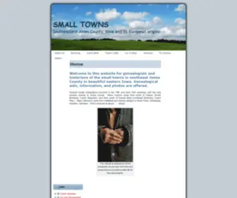 OxfordjCtgenealogy.com(SMALL TOWNS) Screenshot