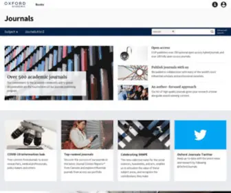 Oxfordjournals.org(Oxford Academic) Screenshot