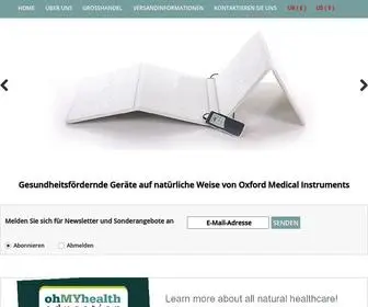 Oxfordmedicals.de(Oxford Medical Instruments Ltd) Screenshot