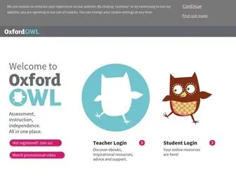Oxfordowl.com.au(E-learning and teacher online resources) Screenshot