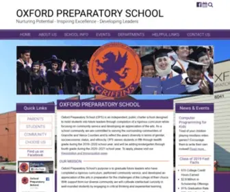 Oxfordprep.org(Oxford Preparatory School (OPS)) Screenshot