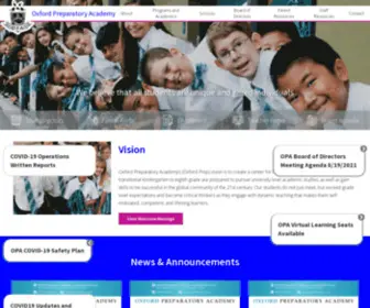 Oxfordpreparatoryacademy.com(Oxford Preparatory Academy) Screenshot