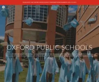 Oxfordpublicschools.org(Oxfordpublicschools) Screenshot