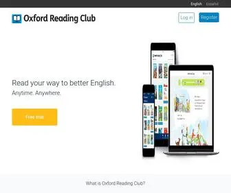Oxfordreadingclub.com(Oxford Reading Club) Screenshot