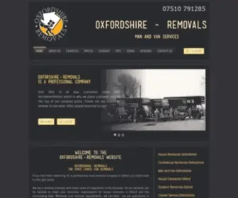 Oxfordshire-Removals.co.uk(Oxfordshire Removals Company Man and Van Services Oxford) Screenshot