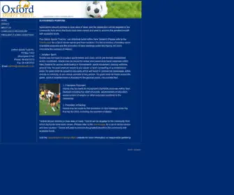 Oxfordsportstrust.org.nz(Oxford Charitable Sports Trust) Screenshot