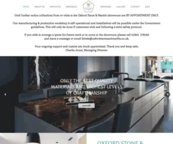 Oxfordstoneandmarble.co.uk(Granite, Marble, Quartz & Limestone) Screenshot