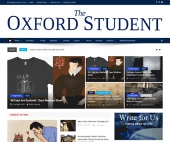 Oxfordstudent.com(The Oxford Student) Screenshot