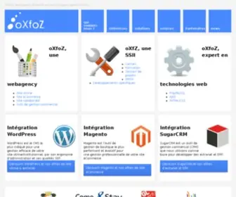 Oxfoz.com(OXfoZ Technologies) Screenshot