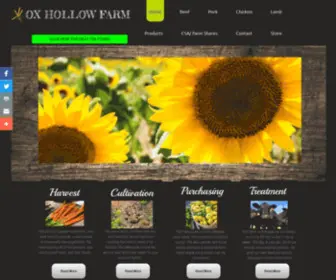 Oxhollowfarmct.com(Ox Hollow Farm) Screenshot