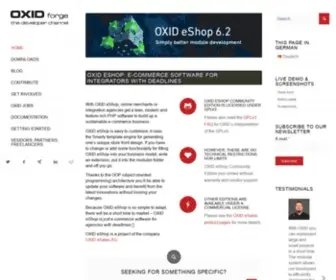 Oxidforge.org(Oxidforge) Screenshot