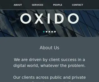 Oxido.co.uk(Oxido) Screenshot