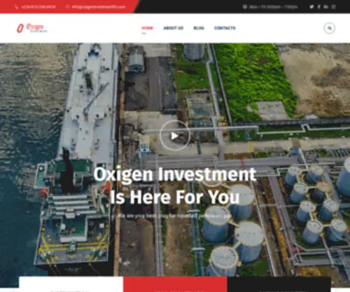 Oxigeninvestmentltd.com(Liquefied Petroleum Gas (LPG) company in Nigeria) Screenshot