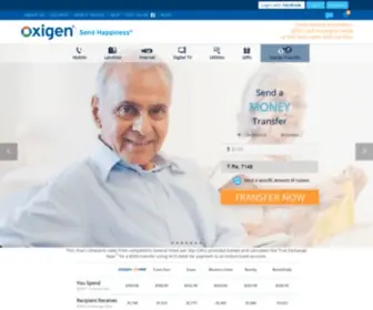 Oxigenusa.com(Money Transfer) Screenshot