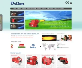 Oxilonburners.com(Oxilon Burners) Screenshot