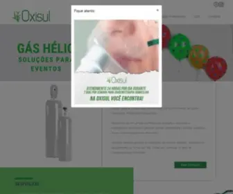 Oxisul.com.br(Gases industriais) Screenshot