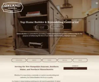 Oxlandbuilders.com(Oxland Builders) Screenshot