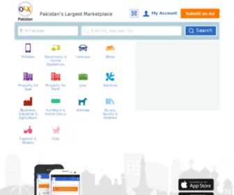 OXL.com.pk(UltraDNS Client Redirection Service) Screenshot