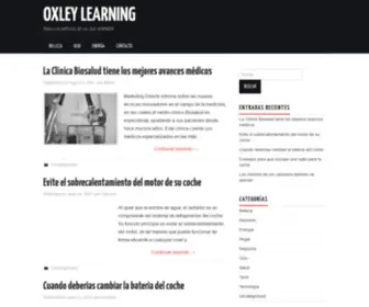 Oxleylearning.org(Oxley Learning) Screenshot