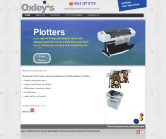 Oxleyservices.co.uk(Oxley Services Ltd) Screenshot