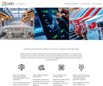 Oxlo.com(Automotive Retail Software Solutions) Screenshot