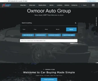 Oxmoorautogroup.com Screenshot