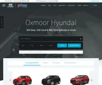Oxmoorhyundai.com Screenshot