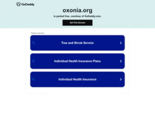 Oxonia.org(The Oxford Institute for Economic Policy) Screenshot