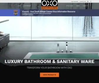 Oxosa.co.za(Luxury Bathrooms & Accessories) Screenshot