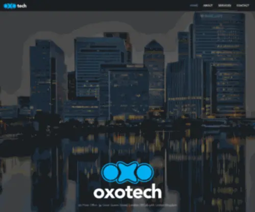 Oxotech.co.uk(OXO Tech Limited) Screenshot