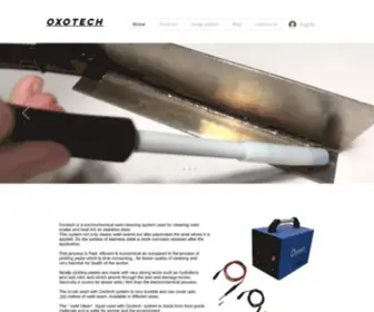 Oxotech.net(Weld Cleaning Stainless steel) Screenshot