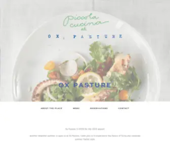 Oxpasture.com(Ox Pasture) Screenshot