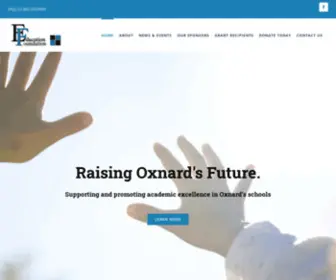 Oxsdef.org(Raising Oxnard's Future) Screenshot