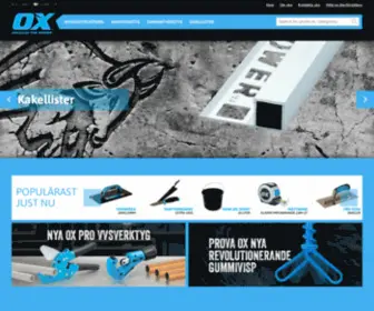 Oxtools.se(OX Group Scandinavia AB) Screenshot