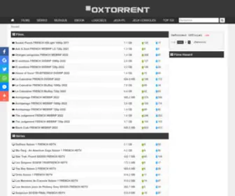 Oxtorrents.co(OxTorrent) Screenshot