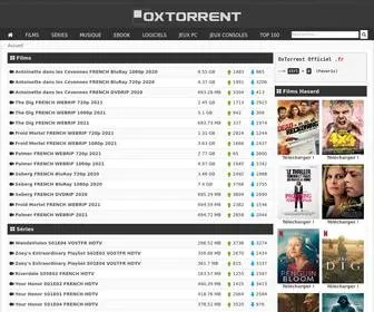 Oxtorrents.fr(OxTorrent) Screenshot