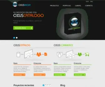 Oxusmedia.com(OXUS MEDIA) Screenshot