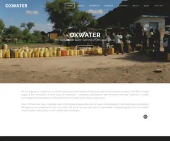 Oxwater.uk(oxwater) Screenshot