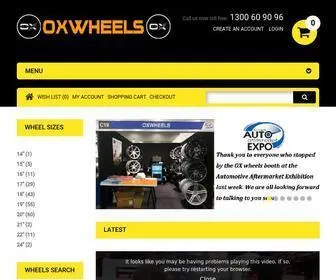 Oxwheels.com.au(OX Wheels Australia) Screenshot
