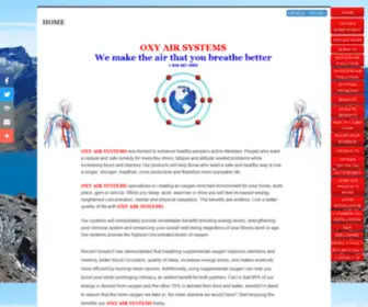 Oxyairsystems.com(Oxy Air Systems) Screenshot