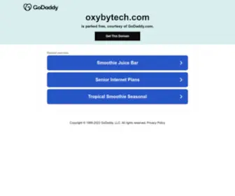 Oxybytech.com(Oxybytech) Screenshot