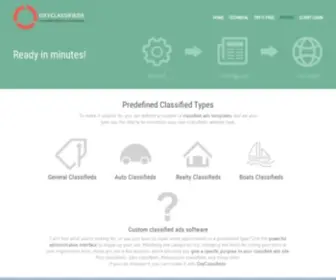Oxyclassifieds.com(Powerful and Flexible Classified Ads Software) Screenshot