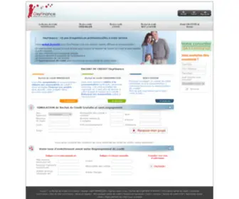 Oxyfinance.com(Rachat de credit Oxyfinance est votre courtier en regroupement de credit) Screenshot