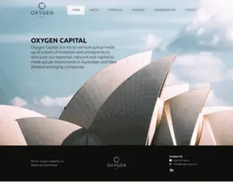 Oxygencapital.vc(Oxygen Capital) Screenshot