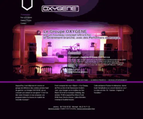 Oxygene-Animation.com(Oxygène) Screenshot
