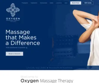 Oxygenmassagetherapy.com(Oxygen Massage Therapy) Screenshot